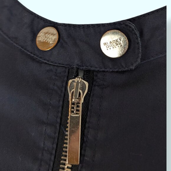 Blacky Dress Berlin Blue Industrial Zip Dress - Picture 4 of 8